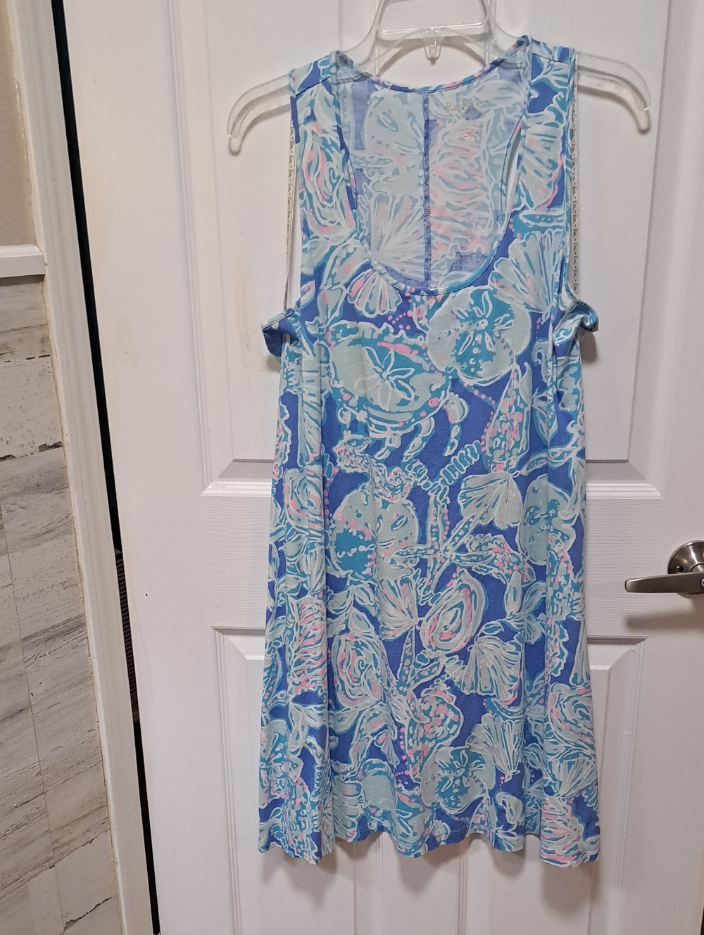 Lilly Pulitzer Melle Blue Haven Pop Up In The Deep (Rare, HTF Print, Condition)